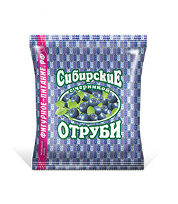 Отруби Сибирские диетические Пшеничные с черникой  - в магазине Моя диета