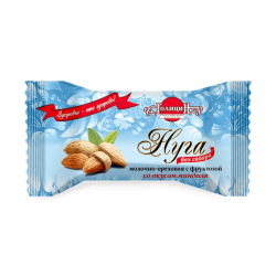 Конфеты Нуга молочно-ореховая со вкусом миндаля на фруктозе