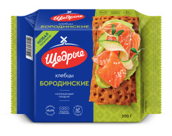 Хлебцы «Щедрые» бородинские 200 г
