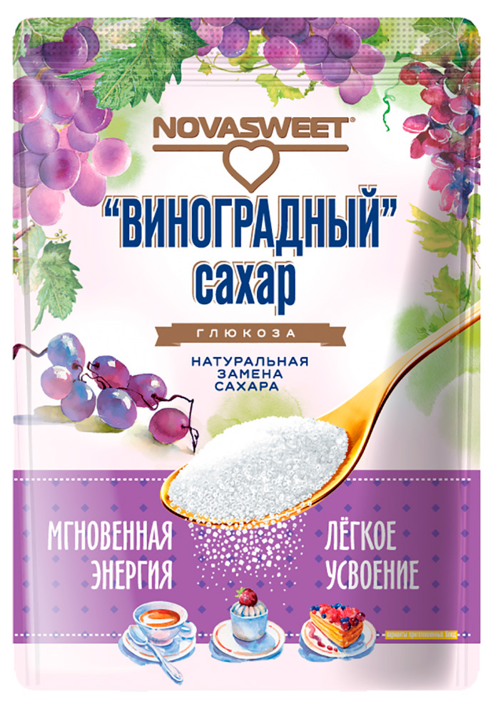 Виноградный сахар(глюкоза) НОВАСВИТ - в магазине Моя диета