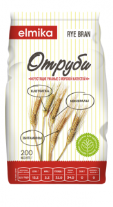 Отруби ELMIKA хрустящие ржаные с морской капустой  - в магазине Моя диета