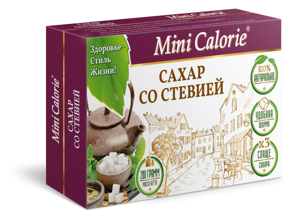 Подсластитель СТЕВИЯ ТМ Mini Calorie в кубиках - в магазине Моя диета