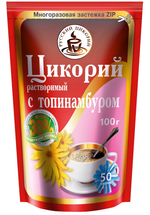 Цикорий растворимый «Русский цикорий» с топинамбуром ЗИП - в магазине Моя диета