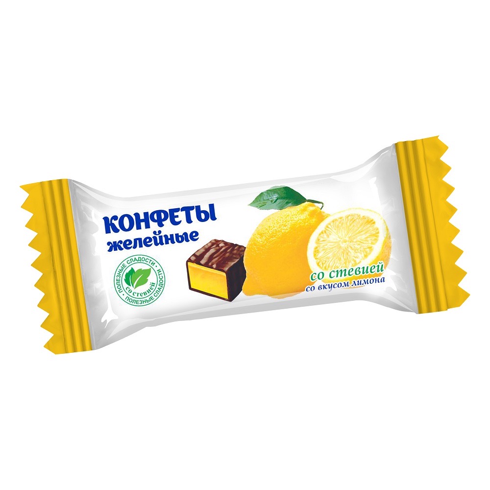 Конфеты желейные со стевией ЛИМОН - в магазине Моя диета